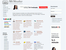 Tablet Screenshot of director.bia-design.ro
